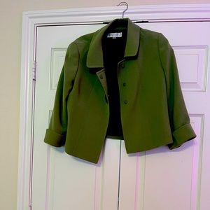 Green blazer